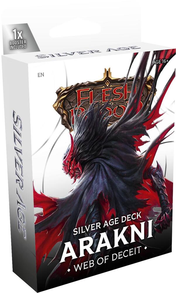 Flesh and Blood: Silver Age Chapter 2 Deck - Arakni Web of Deceit