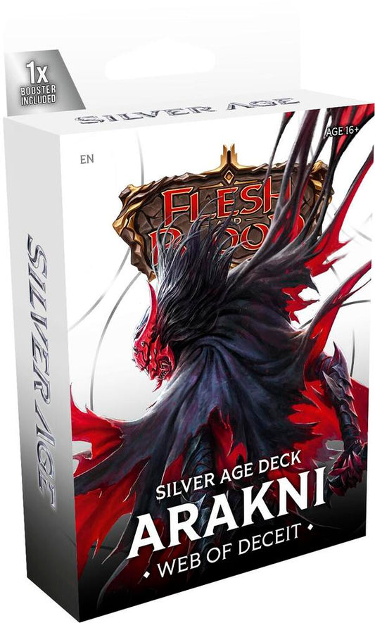 Flesh and Blood: Silver Age Chapter 2 Deck - Arakni Web of Deceit